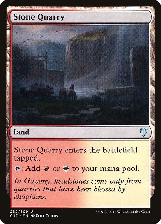 Stone Quarry in the group Magic the Gathering / Types / Colors / Colorless at Proxyprinters.com (65315)