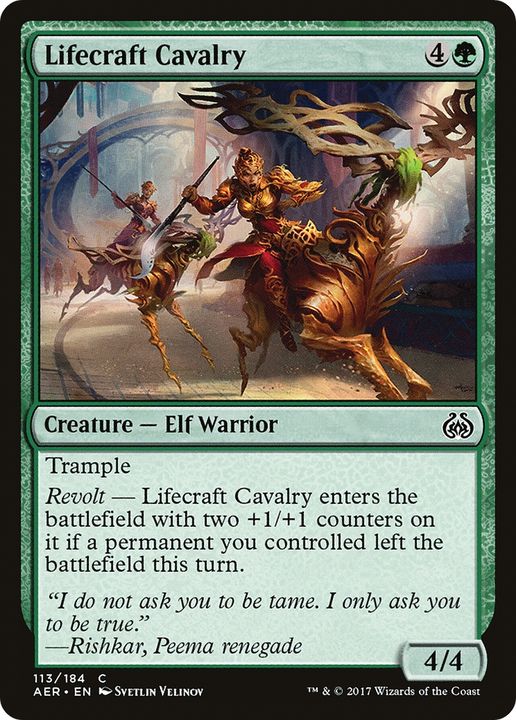 Lifecraft Cavalry in the group Magic the Gathering / Types / Creatures / Warrior at Proxyprinters.com (65325)