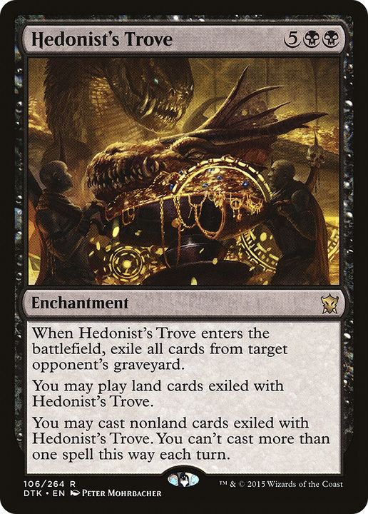 Hedonist's Trove in the group Magic the Gathering / Types / Enchantment / Enchantment at Proxyprinters.com (65339)