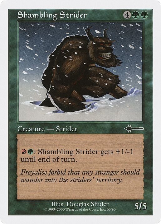 Shambling Strider in the group Magic the Gathering / Sets / Betrayers of Kamigawa at Proxyprinters.com (65340)