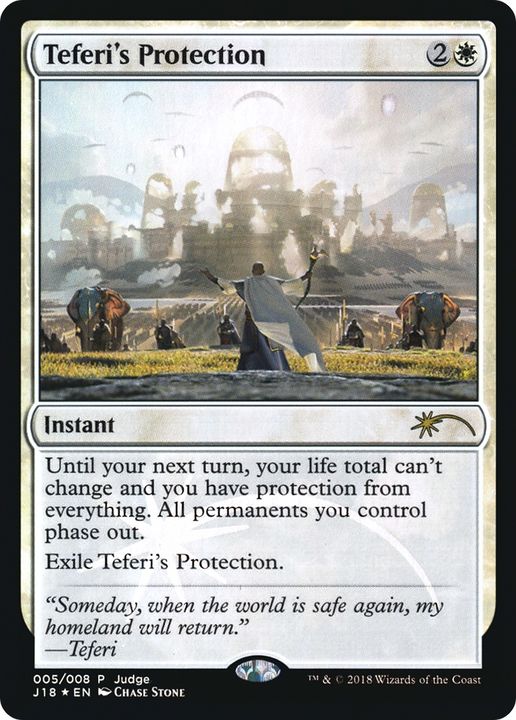 Teferi's Protection in the group Magic the Gathering / Types / Colors / White at Proxyprinters.com (65344)