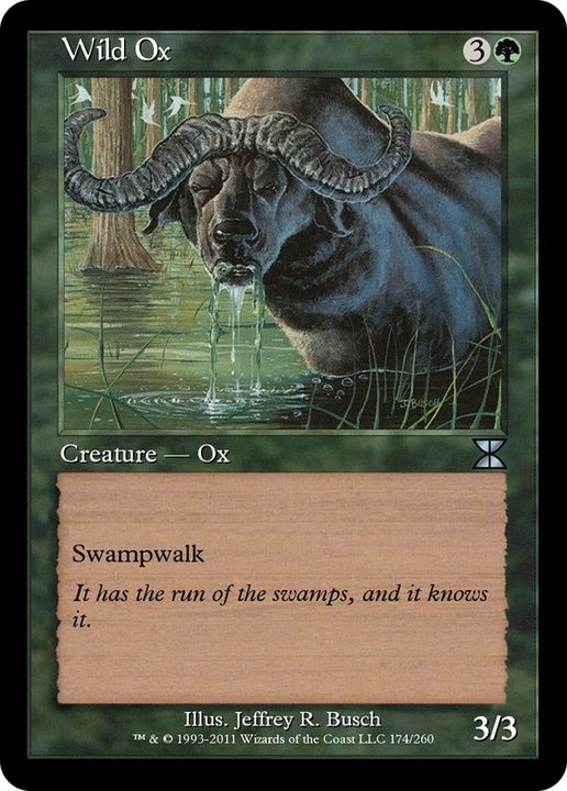 Wild Ox in the group Magic the Gathering / Types / Colors / Green at Proxyprinters.com (65356)