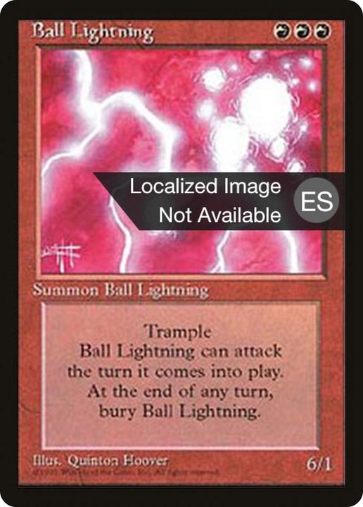 Ball Lightning in the group Magic the Gathering / Types / Colors / Red at Proxyprinters.com (65359)