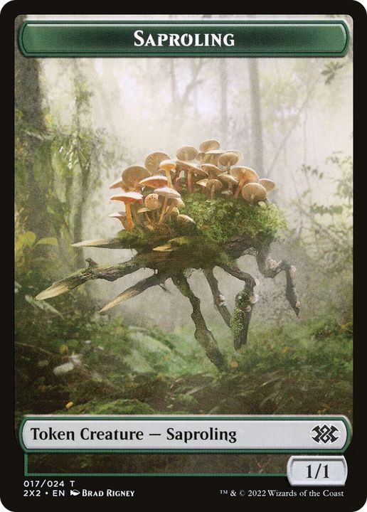 Saproling in the group Magic the Gathering / Sets / Double Masters 2022 Tokens at Proxyprinters.com (65363)