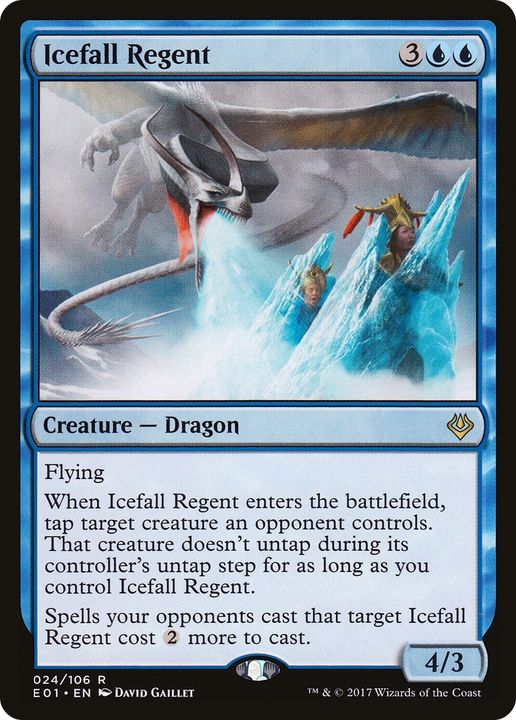 Icefall Regent in the group Magic the Gathering / Sets / Archenemy: Nicol Bolas at Proxyprinters.com (65384)