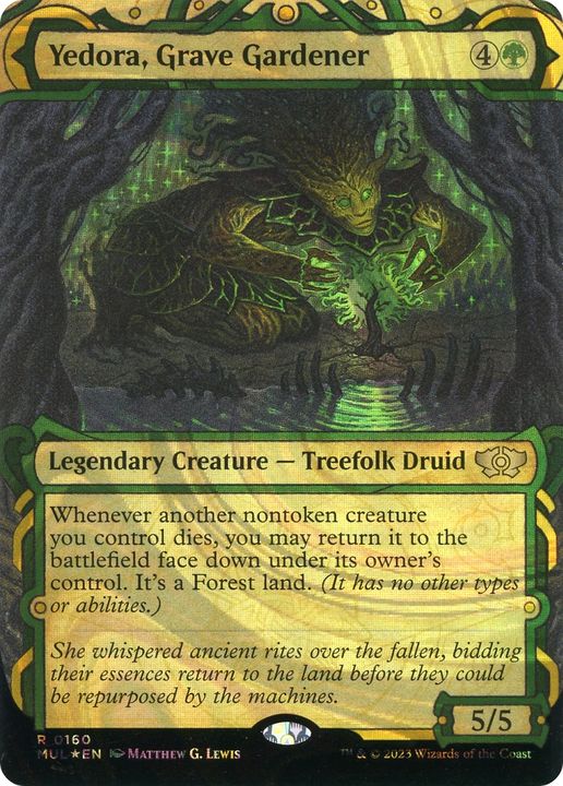 Yedora, Grave Gardener in the group Magic the Gathering / Types / Colors / Green at Proxyprinters.com (65397)