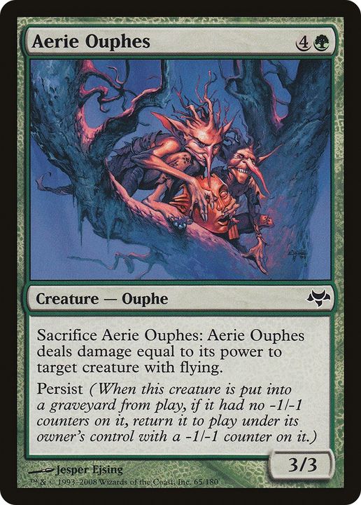 Aerie Ouphes in the group Magic the Gathering / Types / Colors / Green at Proxyprinters.com (65401)