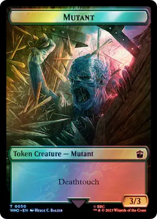 Mutant in the group Magic the Gathering / Sets / Doctor Who Tokens at Proxyprinters.com (65402)