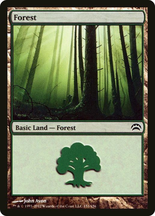 Forest in the group Magic the Gathering / Sets / Planechase 2012 at Proxyprinters.com (65407)