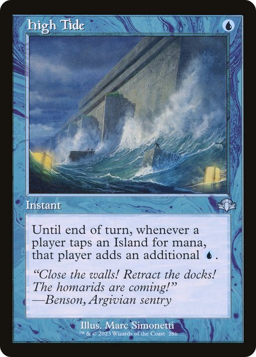 High Tide in the group Magic the Gathering / Types / Colors / Blue at Proxyprinters.com (65423)