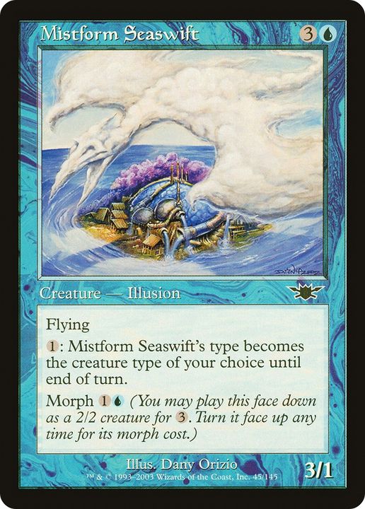 Mistform Seaswift in the group Magic the Gathering / Sets / Legions at Proxyprinters.com (65427)