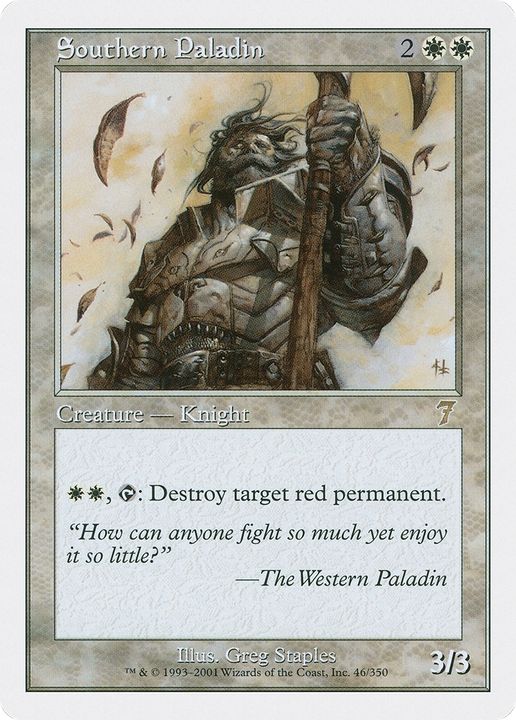 Southern Paladin in the group Advanced search at Proxyprinters.com (65431)