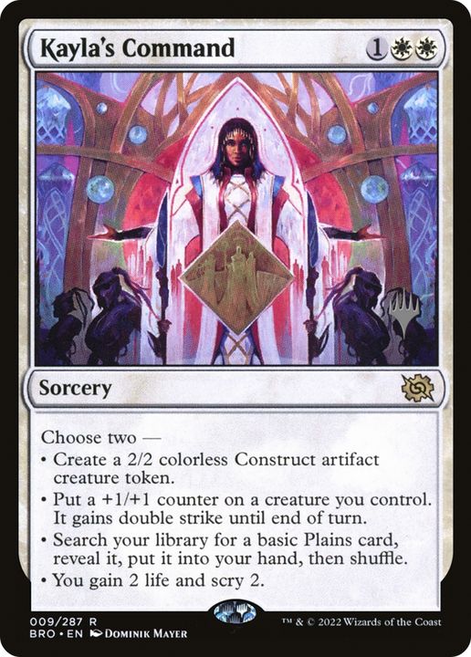 Kayla's Command in the group Magic the Gathering / Types / Colors / White at Proxyprinters.com (65433)