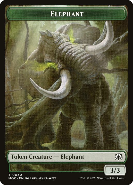 Elephant in the group Magic the Gathering / Sets / March of the Machine Tokens at Proxyprinters.com (65441)