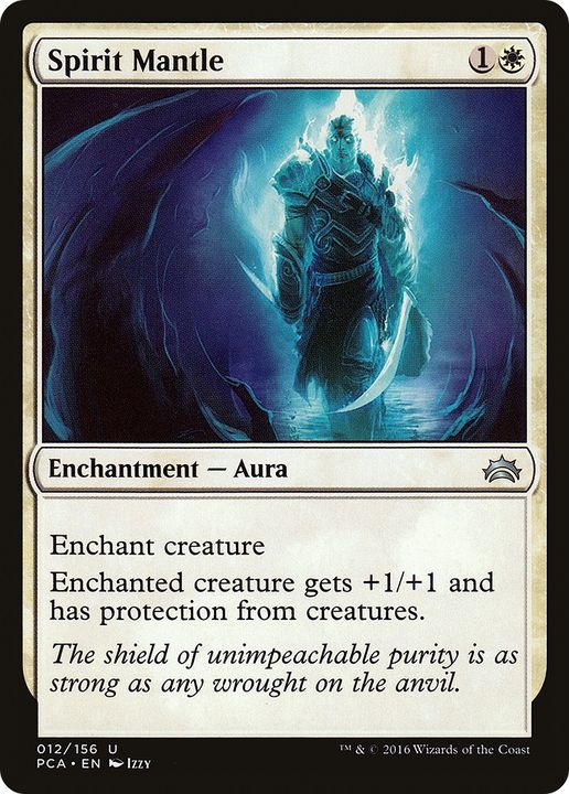 Spirit Mantle in the group Magic the Gathering / Types / Colors / White at Proxyprinters.com (65442)