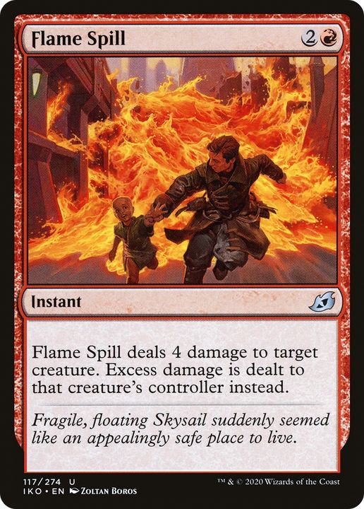 Flame Spill in the group Magic the Gathering / Types / Colors / Red at Proxyprinters.com (65445)