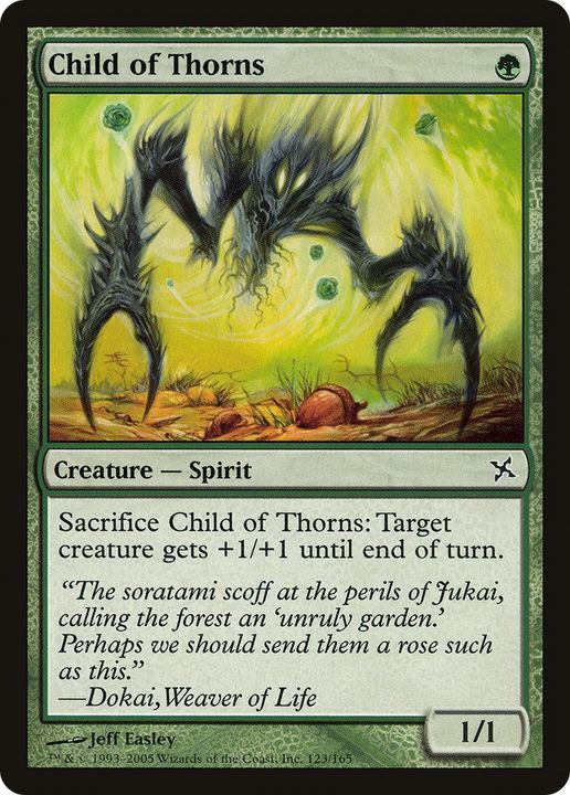 Child of Thorns in the group Magic the Gathering / Types / Colors / Green at Proxyprinters.com (65487)