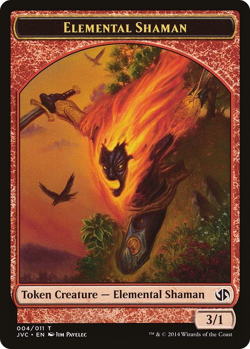 Elemental Shaman in the group Magic the Gathering / Sets / Duel Decks Anthology: Jace vs. Chandra Tokens at Proxyprinters.com (65499)