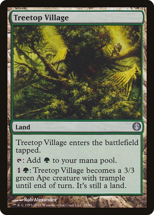 Treetop Village in the group Magic the Gathering / Types / Colors / Colorless at Proxyprinters.com (65519)