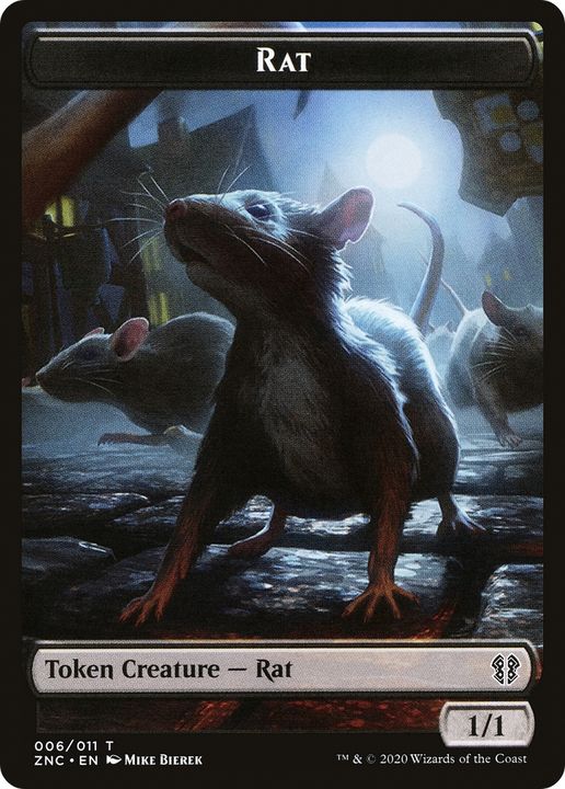 Rat in the group Magic the Gathering / Types / Colors / Black at Proxyprinters.com (65521)