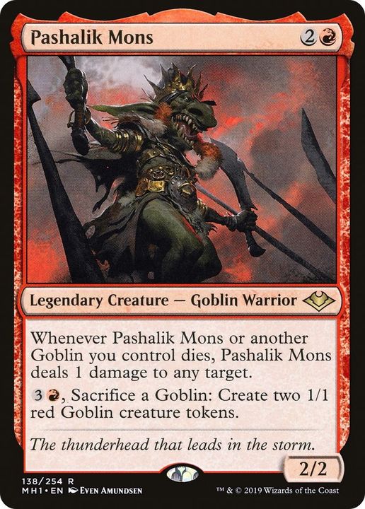 Pashalik Mons in the group Magic the Gathering / Types / Creatures / Warrior at Proxyprinters.com (6553)