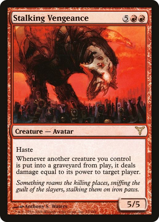 Stalking Vengeance in the group Magic the Gathering / Types / Colors / Red at Proxyprinters.com (65550)