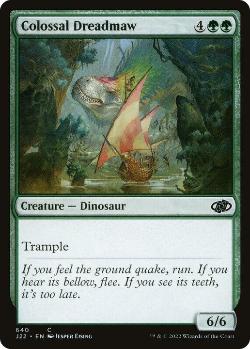 Colossal Dreadmaw in the group Magic the Gathering / Types / Colors / Green at Proxyprinters.com (65562)