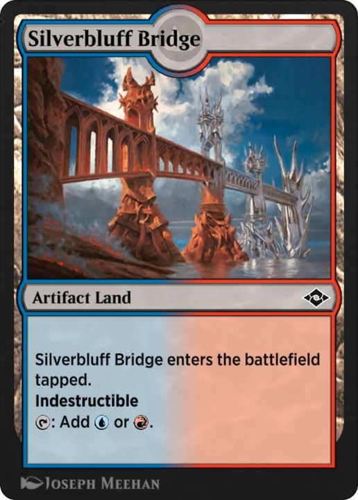 Silverbluff Bridge in the group Magic the Gathering / Sets / Historic Anthology 6 at Proxyprinters.com (65573)