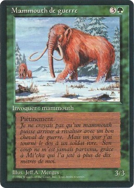 War Mammoth in the group Advanced search at Proxyprinters.com (65582)