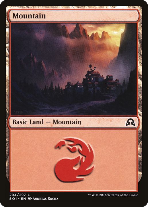 Mountain in the group Magic the Gathering / Sets / Shadows over Innistrad at Proxyprinters.com (65611)