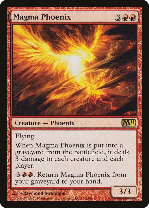 Magma Phoenix in the group Magic the Gathering / Types / Colors / Red at Proxyprinters.com (65623)