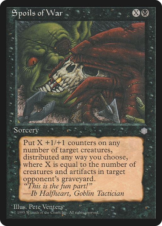 Spoils of War in the group Magic the Gathering / Types / Colors / Black at Proxyprinters.com (65631)