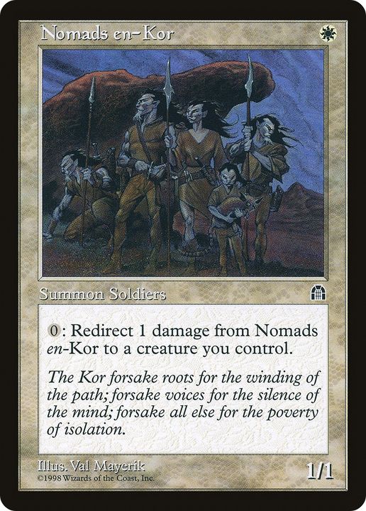 Nomads en-Kor in the group Magic the Gathering / Types / Colors / White at Proxyprinters.com (65660)