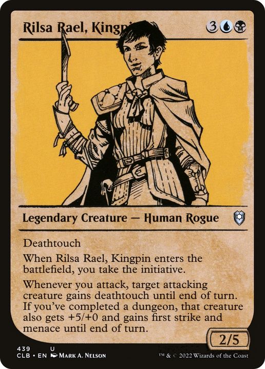 Rilsa Rael, Kingpin in the group Magic the Gathering / Sets / Commander Legends: Battle for Baldur's Gate at Proxyprinters.com (65668)