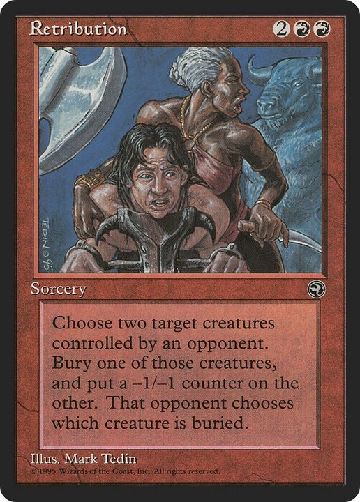 Retribution in the group Magic the Gathering / Types / Colors / Red at Proxyprinters.com (65682)