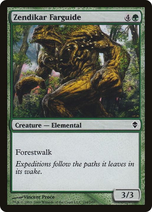 Zendikar Farguide in the group Magic the Gathering / Types / Colors / Green at Proxyprinters.com (65684)