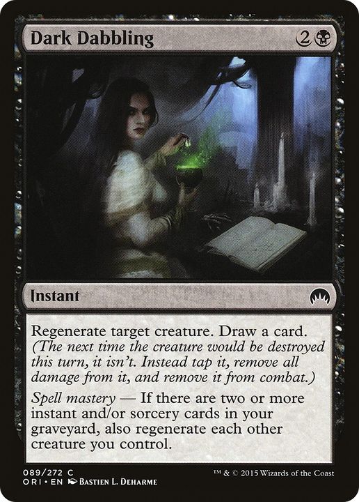 Dark Dabbling in the group Magic the Gathering / Types / Colors / Black at Proxyprinters.com (65737)