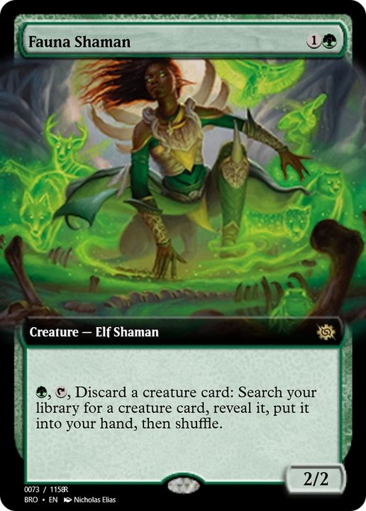 Fauna Shaman in the group Magic the Gathering / Types / Creatures / Elf at Proxyprinters.com (65751)