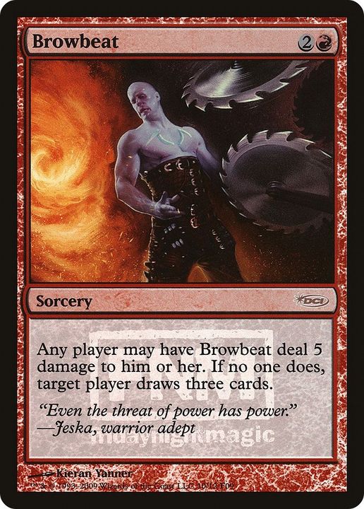 Browbeat in the group Magic the Gathering / Types / Colors / Red at Proxyprinters.com (6576)