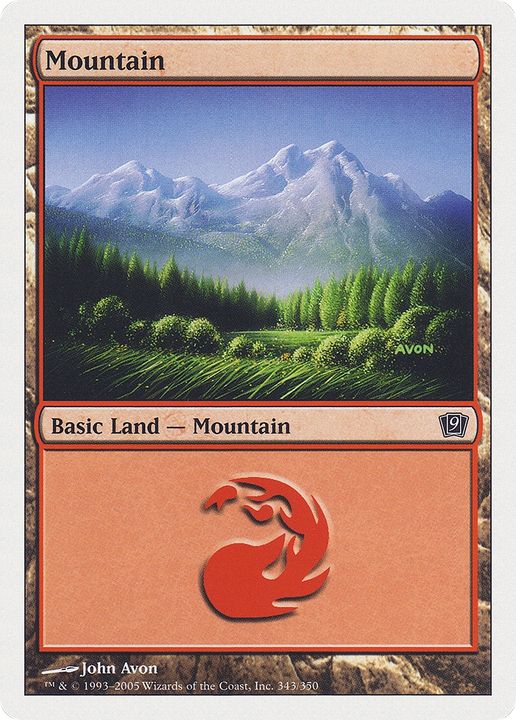 Mountain in the group Magic the Gathering / Sets / Ninth Edition at Proxyprinters.com (65761)