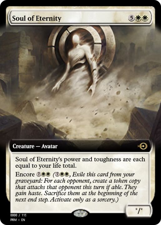 Soul of Eternity in the group Magic the Gathering / Types / Colors / White at Proxyprinters.com (65767)