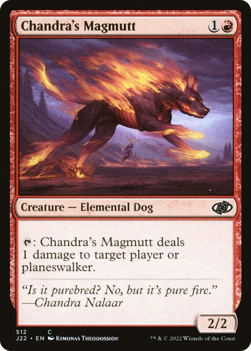 Chandra's Magmutt in the group Advanced search at Proxyprinters.com (65820)