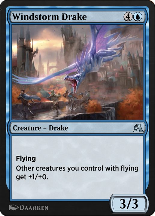 Windstorm Drake in the group Magic the Gathering / Sets / Arena Beginner Set at Proxyprinters.com (65821)