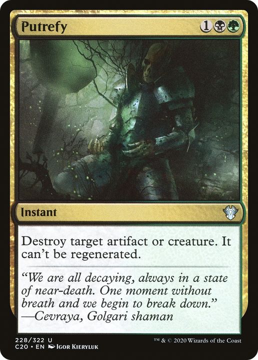 Putrefy in the group Magic the Gathering / Sets / Commander 2020 at Proxyprinters.com (65849)