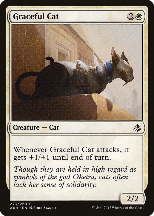 Graceful Cat in the group Magic the Gathering / Types / Colors / White at Proxyprinters.com (65853)