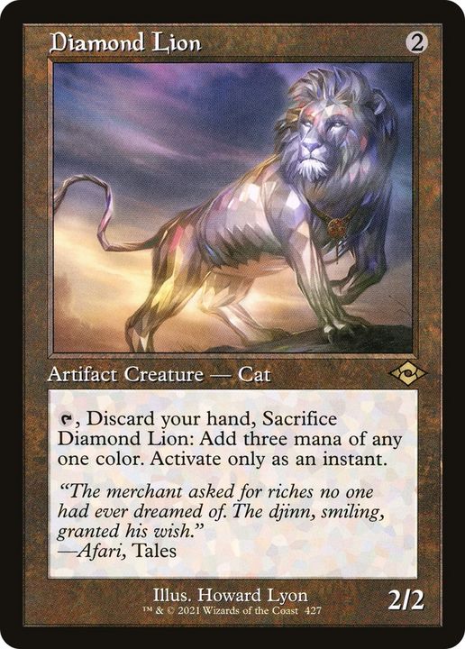 Diamond Lion in the group Singles at Proxyprinters.com (65858)