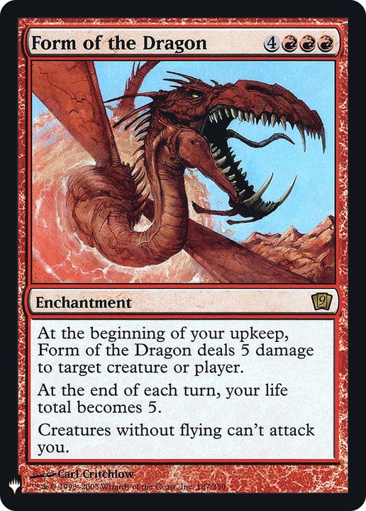 Form of the Dragon in the group Magic the Gathering / Sets / The List at Proxyprinters.com (65862)