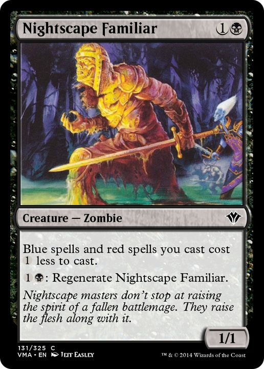 Nightscape Familiar in the group Magic the Gathering / Types / Creatures / Zombie at Proxyprinters.com (65887)