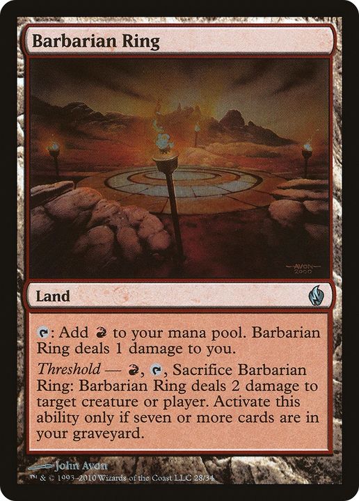 Barbarian Ring in the group Magic the Gathering / Types / Colors / Colorless at Proxyprinters.com (65896)