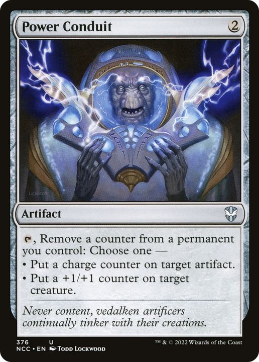 Power Conduit in the group Magic the Gathering / Sets / New Capenna Commander at Proxyprinters.com (65939)